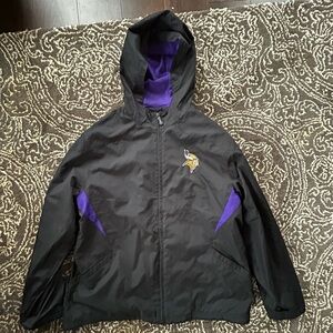XL Vintage Minnesota Vikings Insulated Jacket